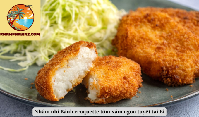 Nhâm nhi Bánh croquette tôm xám ngon tuyệt tại Bỉ